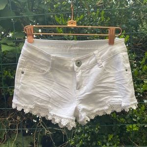 White shorts